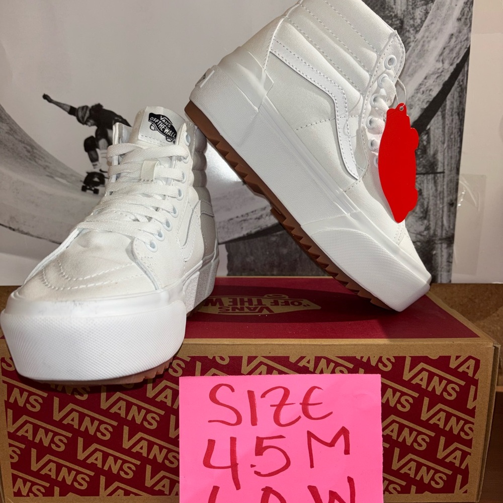 Vans Sk8-Hi Stacked sz 7.5 Men’s 9.0 Women’s - Picture 13 of 15